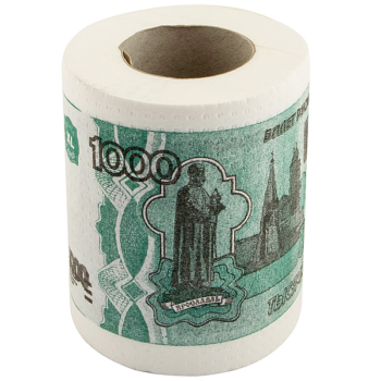 Туалетная бумага 1000 руб мини