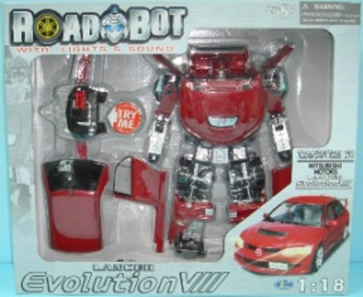 Робот-трансформер Mitsubishi Evolution VII - 2