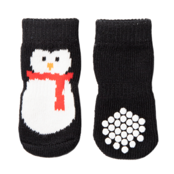 Носки для собак "Пингвин", размер M, серия NEW YEAR