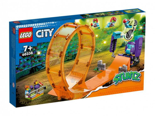 Конструктор LEGO CITY Трюковая петля "Сокрушительный шимпанзе" - 0