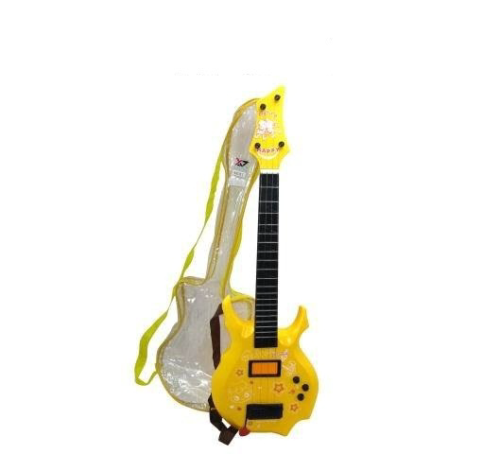 Гитара пластиковая четырехструнная в чехле - 0