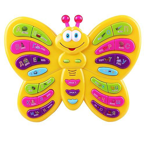 Интерактивная азбука Butterfly - Бабочка - световые и звуковые эффекты - 1