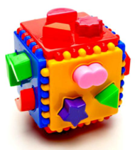 Развивающая игрушка Логический куб - 1