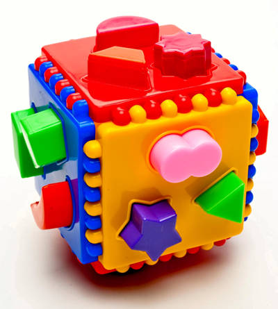 Развивающая игрушка Логический куб - 0