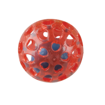 Игрушка для собак - термопластичная резина - Сфера с шариком 6,5см