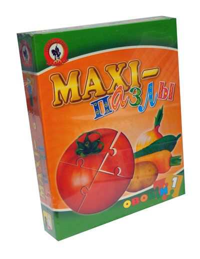Пазлы MAXI Овощи - 0