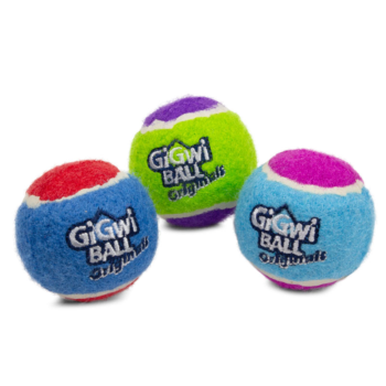 Игрушка для собак - Три мяча с пищалкой (6,3 см)