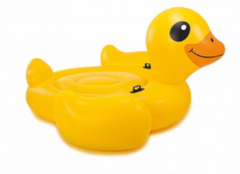 Плот надувной для детей "Baby Duck Ride-On" (Уточка), для бассейна и моря, от 3 лет, 147х147х81,28см