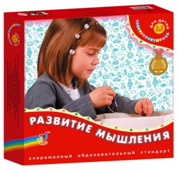 Настольная игра Дрофа "Развитие мышления", викторина, от 3 до 5 лет, 20 заданий