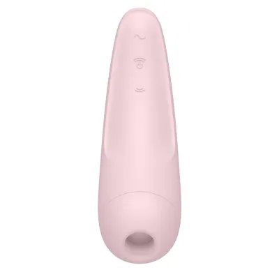 Розовый вакуум-волновой стимулятор Satisfyer Curvy 2+