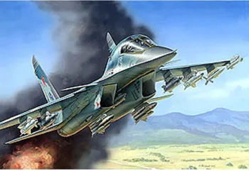 Модель сборная САМОЛЕТ Су-32ФН 1:72