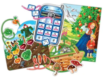 Игра развивающая "Гуси-лебеди", 4 в 1