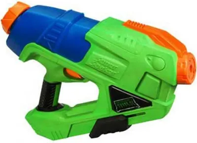 Водный бластер Hasbro "Халк", пластик, для игр с водой, 36см, зеленый