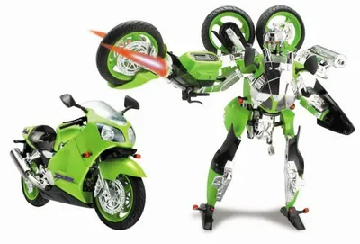 Робот-трансформер Kawasaki Ninja ZX-12R