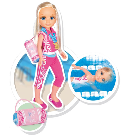 Кукла Ненси - спортсменка в розовом - 4