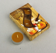 Свечи Ароматизированные - Запах Меда - 0