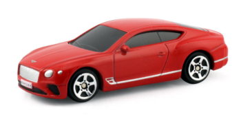 Машинка металлическая Uni-Fortune RMZ City 1:64 The Bentley Continental GT 2018 (цвет красный)