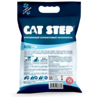 Наполнитель впитывающий силикагелевый CAT STEP - Arctic Blue (26,6л) - 1