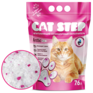 Наполнитель впитывающий силикагелевый CAT STEP - Arctic Pink (7,6л) - 0