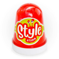 Слайм LORI Style Slime "Красный с ароматом клубники", 130мл. - 0