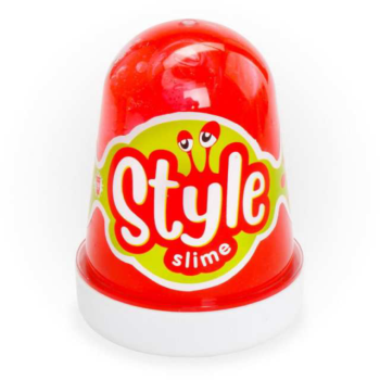 Слайм LORI Style Slime "Красный с ароматом клубники", 130мл.