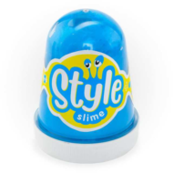 Слайм LORI Style Slime "Голубой с ароматом тутти-фрутти", 130мл. - 0