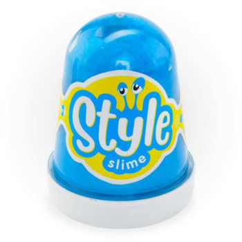 Слайм LORI Style Slime "Голубой с ароматом тутти-фрутти", 130мл.