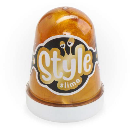 Слайм LORI Style Slime "Золотой с ароматом банана", 130мл. - 0