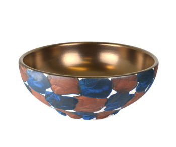 Раковина-чаша Bronze de Luxe бронзовая с декором (147B)