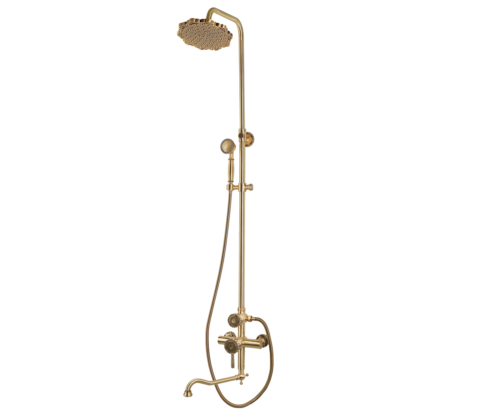 Комплект одноручковый для ванны и душа Bronze de Luxe WINDSOR (10120DF/1) - 0