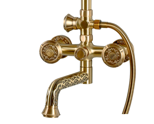 Комплект двухручковый для ванны и душа Bronze de Luxe ROYAL (10121PF/1) - 2