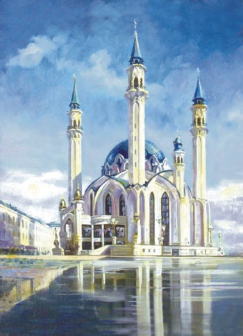 Алмазная живопись LE022 "Мечеть Кул-Шариф"