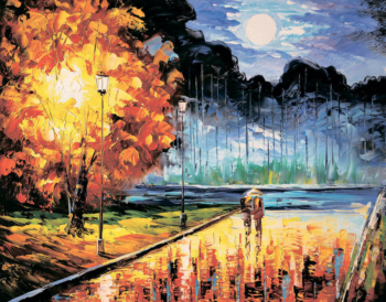 Алмазная живопись LG254 "Осенний блюз"