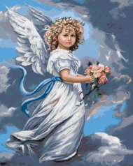 Картина по номерам GX3232 "Небесный ангел" - 0