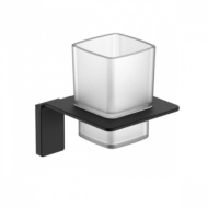 Подстаканник одинарный IDDIS Slide матовое стекло сплав металлов (SLIBSG1i45) - 0