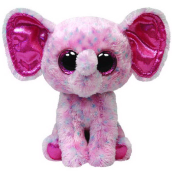 Мягкая игрушка Слоненок (розовый) Ellie Beanie Boo's, 25см