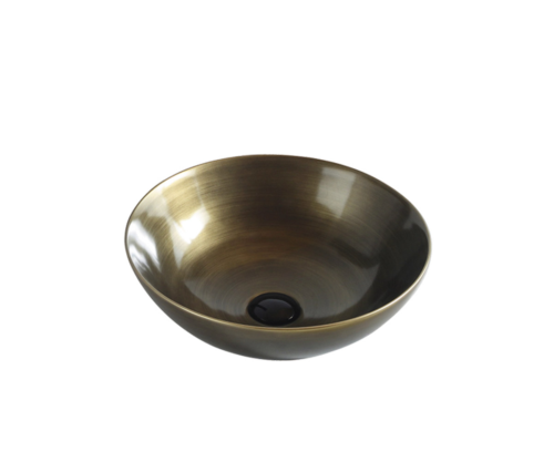 Раковина-чаша Bronze de Luxe бронза (6203) - 0