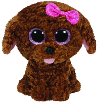 Мягкая игрушка Щенок (коричневый) Maddie Beanie Boo's, 23 см
