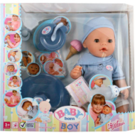 Кукла-мальчик BABY born Покорми меня - 1