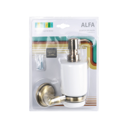 Дозатор для жидкого мыла Grampus Alfa (GR-9512) - 2