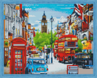 Алмазная живопись QA201725 "Улочки Лондона" - 0