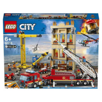 Конструктор LEGO CITY Fire Центральная пожарная станция