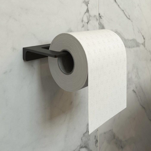 Держатель для туалетной бумаги без крышки IDDIS Slide сплав металлов (SLIBS00i43) - 2