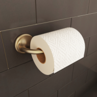Держатель для туалетной бумаги IDDIS Oldie без крышки, сплав металлов, бронза (OLDBR00i43) - 3