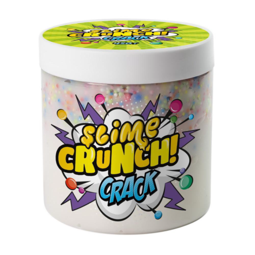 Набор для экспериментов Slime Crunch-slime Crack слайм с ароматом сливочной помадки 450 гр - 0