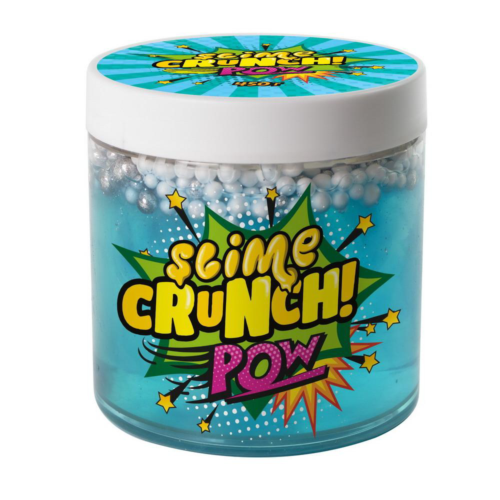 Набор для экспериментов Slime Crunch-slime Pow слайм с ароматом конфет и фруктов 450 гр - 0