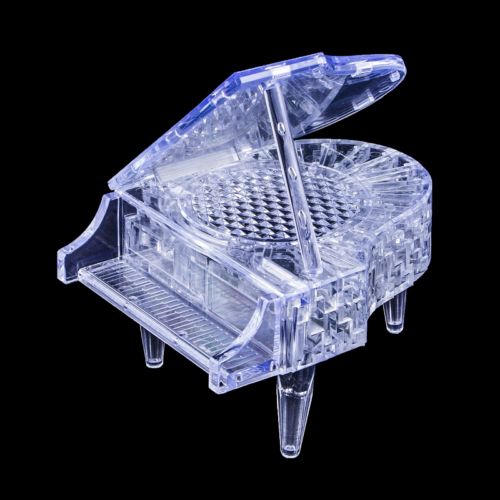 3D Головоломка - Рояль прозрачная - 2
