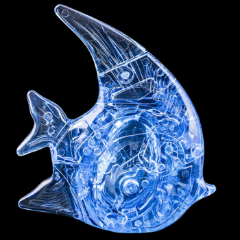 3D Головоломка - Рыбка синяя