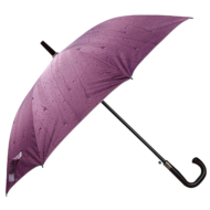 Зонт - Дождь фиолетовый - 0
