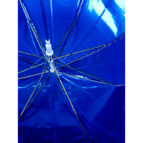 Зонт - Металлик синий - 5
